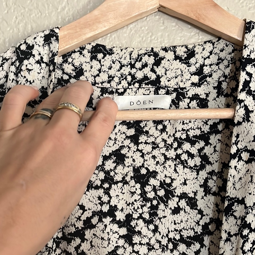 Down wrap dress 2015